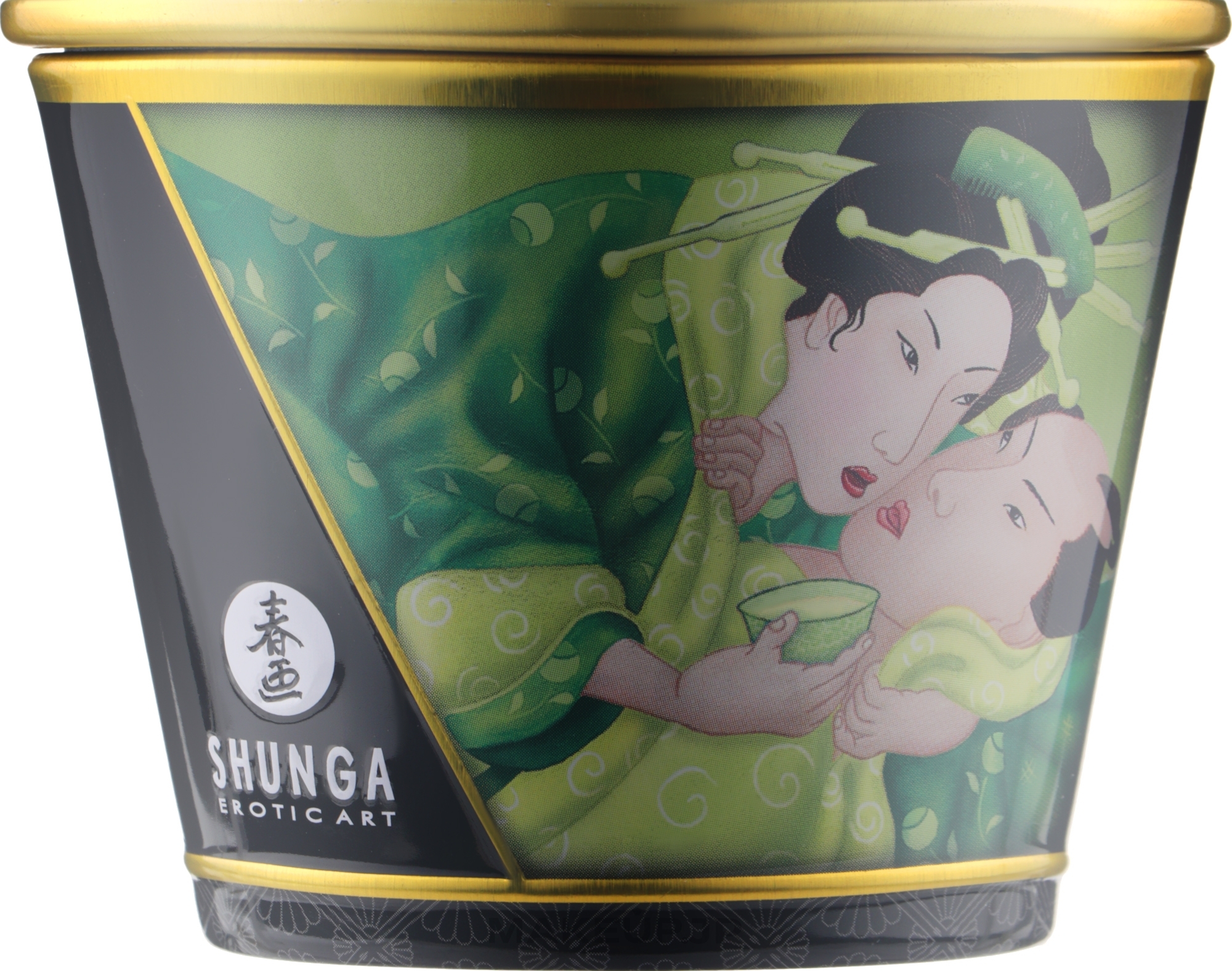 Green Tea Massage Candle - Shunga Massage Candle Zenitude Exotic Green Tea — photo 170 ml