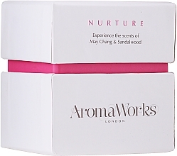 Scented Candle "Nurture" - AromaWorks Nurture Candle — photo N2