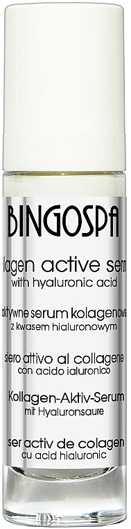 Collagen and Hyaluronic Acid Active Serum - BingoSpa — photo N1