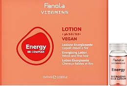 Fragrances, Perfumes, Cosmetics Energizing Lotion for Weak & Thin Hair - Fanola Vitamins Energy Be Complex Lotion