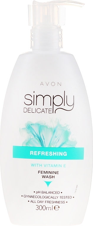 Refreshing Intimate Wash with Vitamin E - Avon Simply Delicate — photo N1