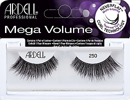 False Lashes - Ardell Mega Volume 250 Black — photo N2