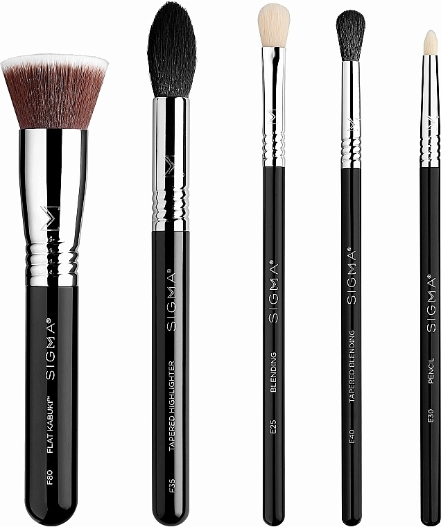 Makeup Brush Set - Sigma Beauty Most Wanted Brush Set — photo N2