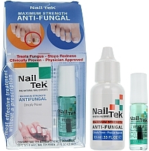 Fragrances, Perfumes, Cosmetics Set - Nail Tek Maximum Strength Anti-Fungal (serum/10ml + oil/3.4ml)