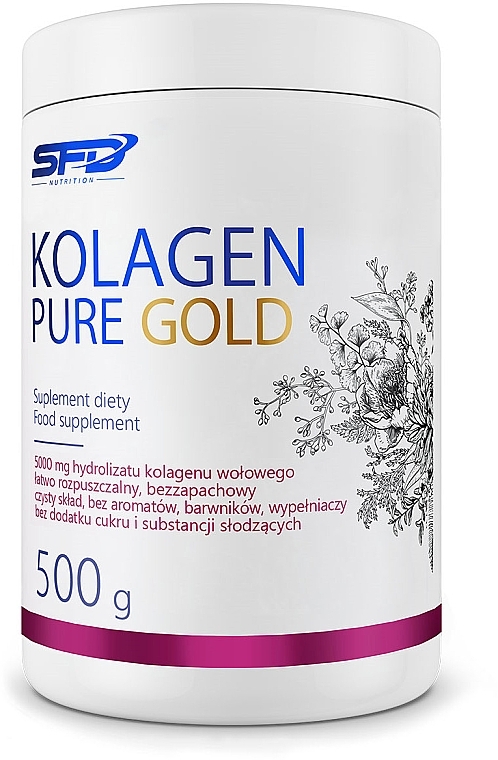 Soluble Collagen Gold Dietary Supplement - SFD Nutrition Collagen Gold — photo N1