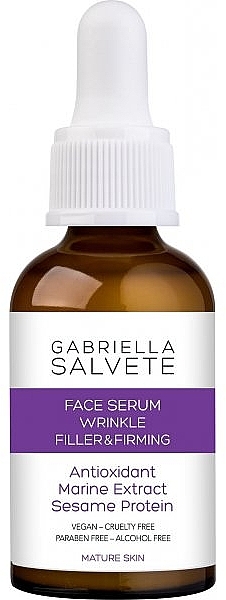 Wrinkle Filler & Firming Face Serum - Gabriella Salvete Face Serum Wrinkle Filler & Firming — photo N1