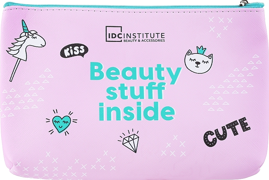 コスメポーチ、ライトパープル - IDC Institute Sweet & Pretty	 — photo N1