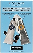 Fragrances, Perfumes, Cosmetics Set - L'Occitane Hand & Foot Comfort Duo Shea Butter (h/cr/150ml + foot/cr/150ml)