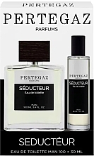 Fragrances, Perfumes, Cosmetics Saphir Parfums Pertegaz Seducter - Set (edt/100ml + edt/30ml)