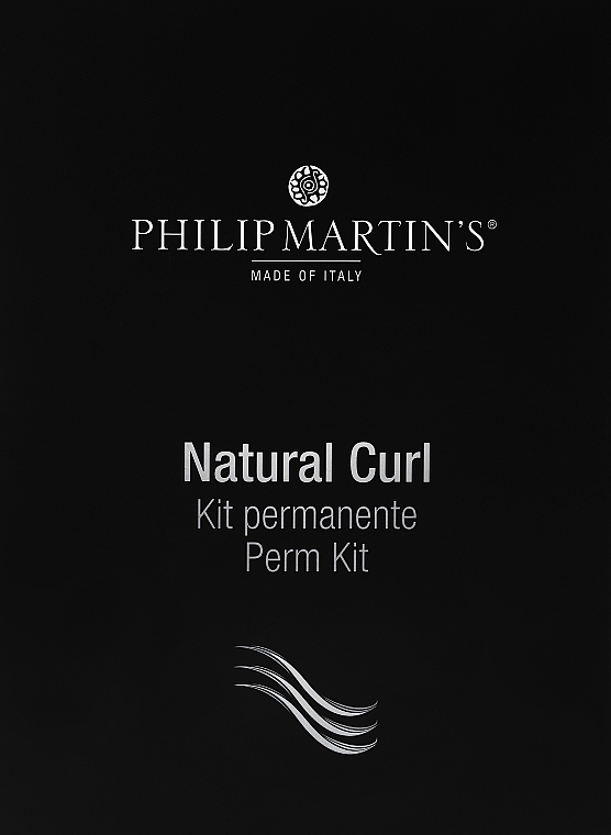 Hair Curling Set - Philip Martin's Natural Curl Perm Kit (200 ml) — photo N1