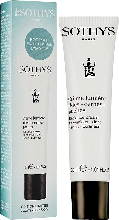 Anti Wrinkle, Dark Circles & Puffiness Eye Cream - Sothys Radiance Cream For Wrinkles Dark Circles Puffiness (tube) — photo N2