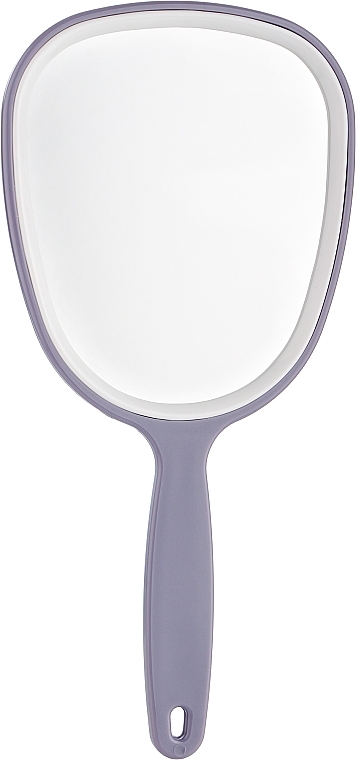 Mirror with Handle 28x13 cm, purple - Titania — photo N1