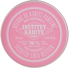 Rose Sceted Shea Butter 98% - Institut Karite Rose Mademoiselle Scented Shea Butter — photo N4