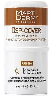 Pigmentation Corrector - Martiderm Cover DSP Stick Camouflage & Protection SPF 50+ — photo N10