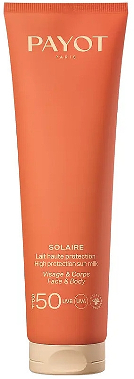 Sun Protection Face and Body Lotion  - Payot Solaire High Protection Sun Milk SPF50 — photo N1