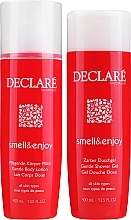 Fragrances, Perfumes, Cosmetics Set - Declare Smell and Enjoy (sh/gel/400ml + b/lot/400ml)