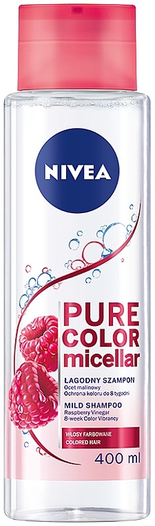 Micellar Shampoo for Colored Hair - Nivea Pure Color Micellar Shampoo — photo N1