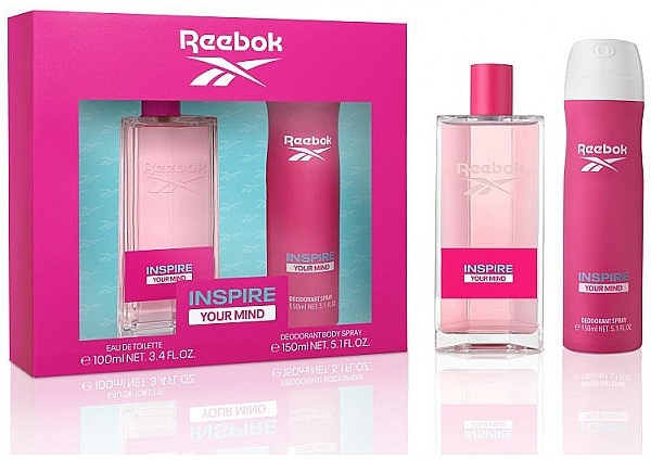 Reebok Inspire Your Mind - Set (edt/100 ml + sh/gel/250 ml) — photo N1