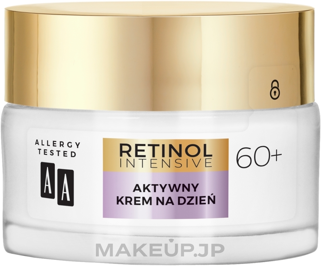 Active Day Cream "Reduction of Wrinkles + Restoration" - AA Retinol Intensive 60+ Cream — photo 50 ml