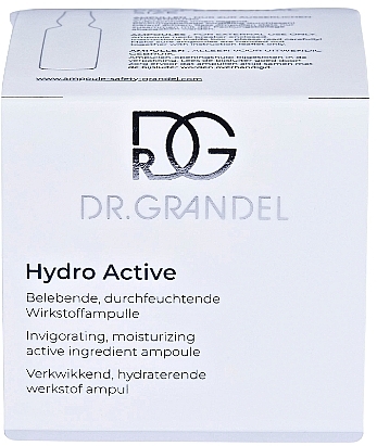 Smoothing and Moisturizing Face Ampoules - Dr. Grandel Hydro Active Ampulle — photo N2