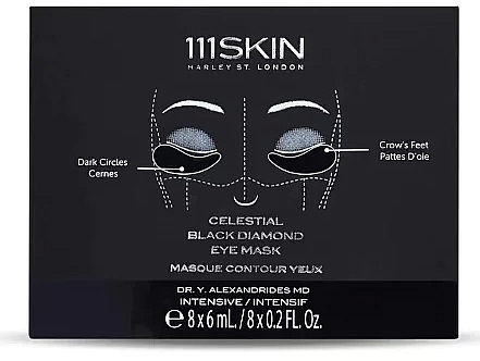 Eye Patches Set - 111SKIN Celestial Black Diamond Eye Mask — photo N1