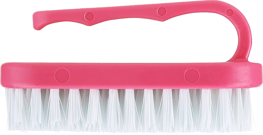 Small Hand & Nail Brush, crimson - LULA — photo N1