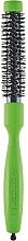 Fragrances, Perfumes, Cosmetics Professional Heat-Resistant Nylon Hair Brush d26mm, green - 3ME Maestri