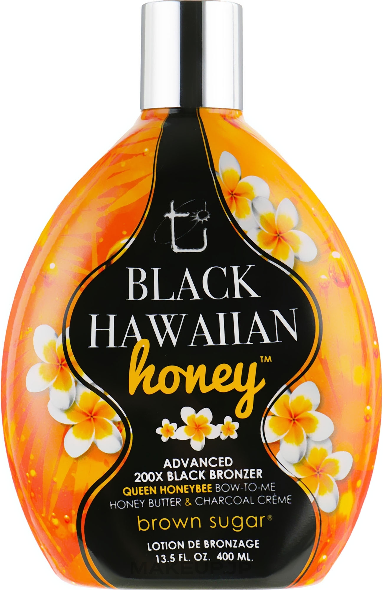 Solarium Tanning Cream with Royal Jelly & Exotic Fruits Extracts - Brown Sugar Black Hawaiian Honey 200x — photo 400 ml