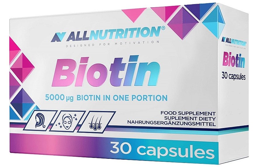 Biotin Dietary Supplement - Allnutrition Biotin — photo N1