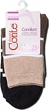 Fragrances, Perfumes, Cosmetics Terry Socks 'Comfort', chocolate - Conte