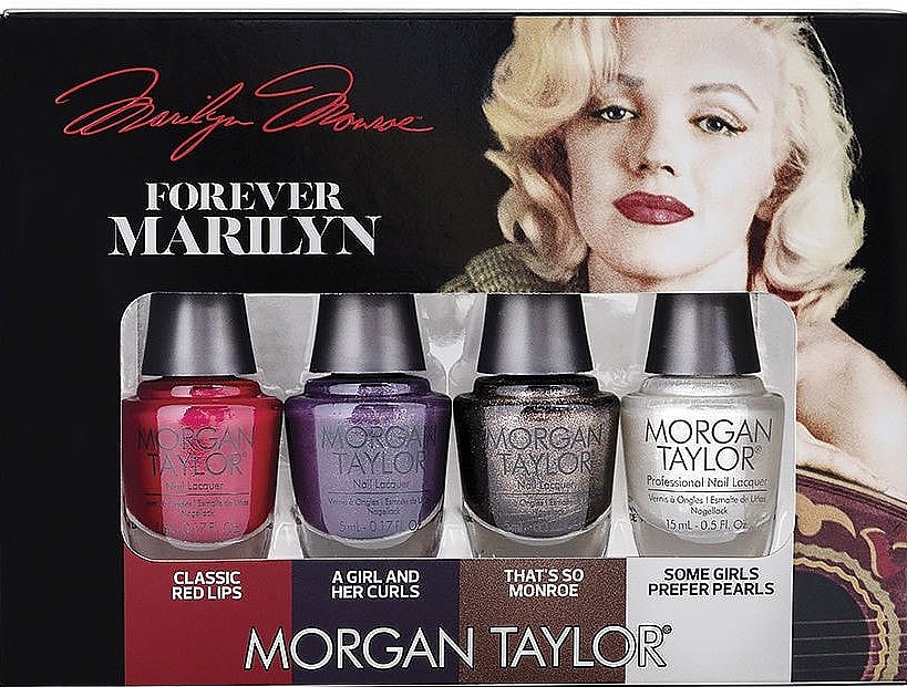 Nail Polish Set - Morgan Taylor Forever Marilyn (nail/polish/4x5ml) — photo N1