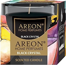 Black Crystal Scented Candle in Glass - Areon Home Perfumes Black Crystal Scented Candle — photo N2