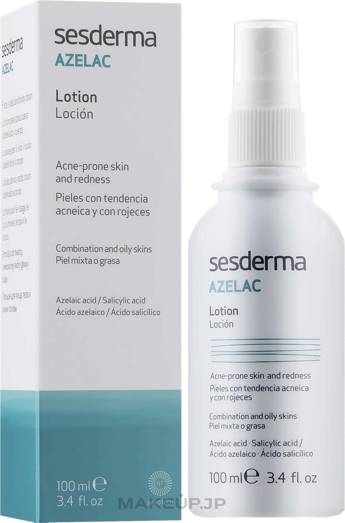 Face and Body Lotion - SesDerma Laboratories Azelac Lotion — photo 100 ml