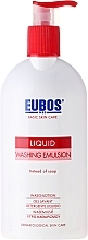 Shower Emulsion - Eubos Med Basic Skin Care Liquid Washing Emulsion Red — photo N5