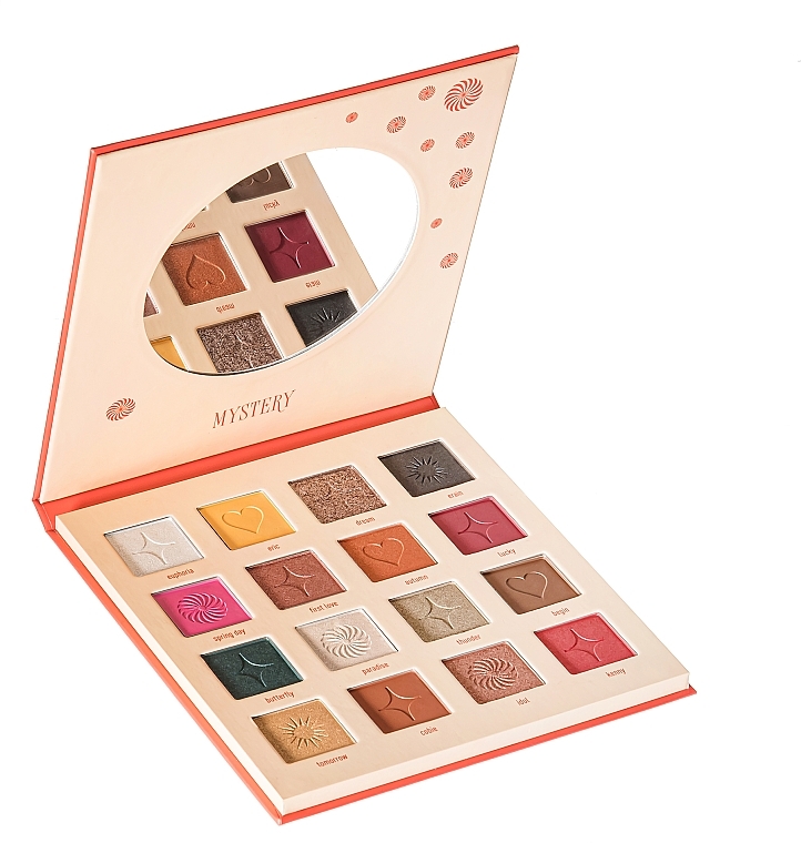 Eyeshadow Palette, 16 shades - Parisa Cosmetics Mystery Explosion — photo N4