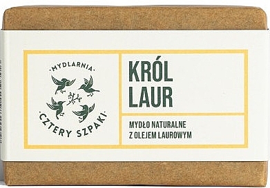 Natural Soap - Cztery Szpaki King Laurel Soap — photo N1