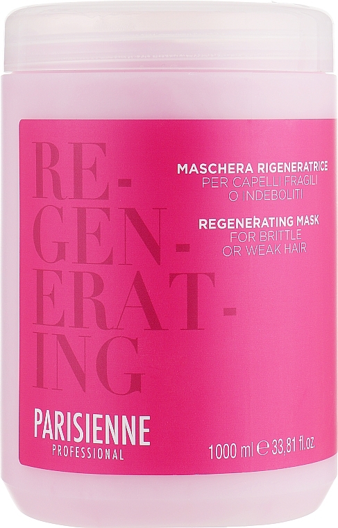 Regenerating Hair Mask "Pink" - Parisienne Italia Evelon Regenerating Cream — photo N1