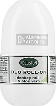 Men Roll-On Deodorant - Kalliston Deo Roll-On for Men Donkey Milk & Aloe Vera — photo N1