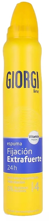 Hair Foam - Giorgi Line Perfect Fix 24h Extra Strong Foam N?4 — photo N1