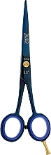 Hair Cutting Scissors, blue, 1042 - Zauber 5.5 — photo N1