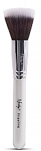 Fragrances, Perfumes, Cosmetics Foundation Brush MC-S-01 - Nanshy Stippling Brush Pearlescent White