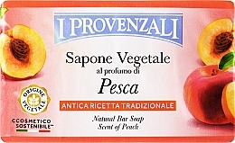 Fragrances, Perfumes, Cosmetics Peach Natural Soap - I Provenzali Peach Natural Bar Soap