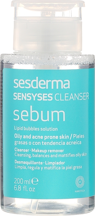 Face Cleansing Liposomal Lotion - SesDerma Laboratories Sensyses Sebum Cleanser — photo N1