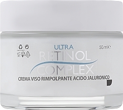 Fragrances, Perfumes, Cosmetics Lifting Face Cream with Hyaluronic Acid - Retinol Complex Ultra Lift Plumping Face Cream With Hyaluronic Acid