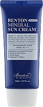 Fragrances, Perfumes, Cosmetics Sunscreen - Benton Skin Fit Mineral Sun Cream SPF50+/PA++++ 