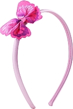 Fragrances, Perfumes, Cosmetics Hair Hoop, pink bow - Donegal FA-5639