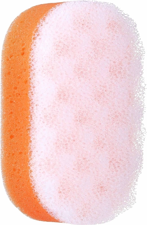 Shower Sponge, oval, orange - Inter-Vion — photo N1