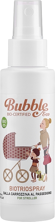 Natural Spray for Stroller, Car Seat & Clothes - Bubble&Co Biotrio Spray — photo N1