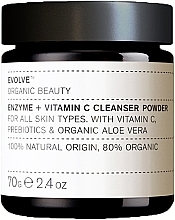 Evolve Organic Beauty Enzyme + Vitamin C Cleanser Powder - Cleansing Enzyme Powder — photo N1