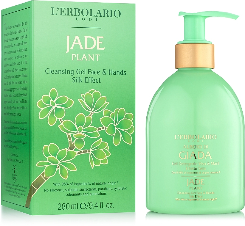 L'Erbolario Albero di Giada Jade Plant - Face & Body Cleansing Gel — photo N1